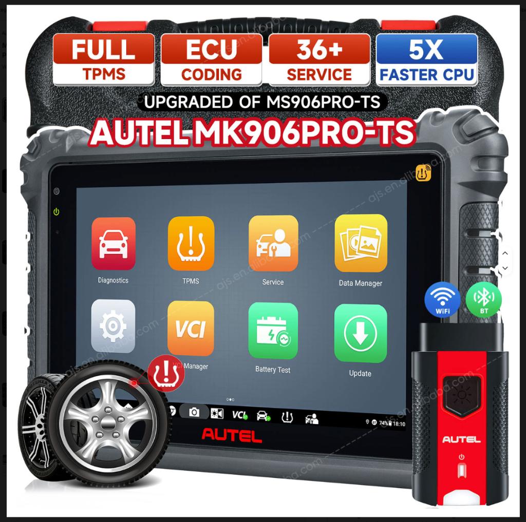 Autel Mk906 Diagnose Tool + Inspectiecamera NIEUW & COMPLEET, Ophalen of Verzenden, Zo goed als nieuw