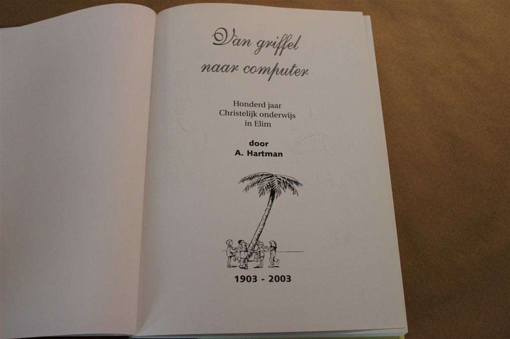 Jubileumboek. 100 jr. Christelijk onderwijs in Elim. 2003., Boeken, Geschiedenis | Stad en Regio, Ophalen of Verzenden, Zo goed als nieuw