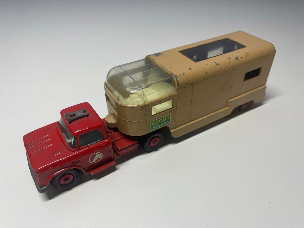 Matchbox King Size K-18 Articulated Horse Van, Overige merken, Gebruikt, 1:32 tot 1:50, Ophalen of Verzenden