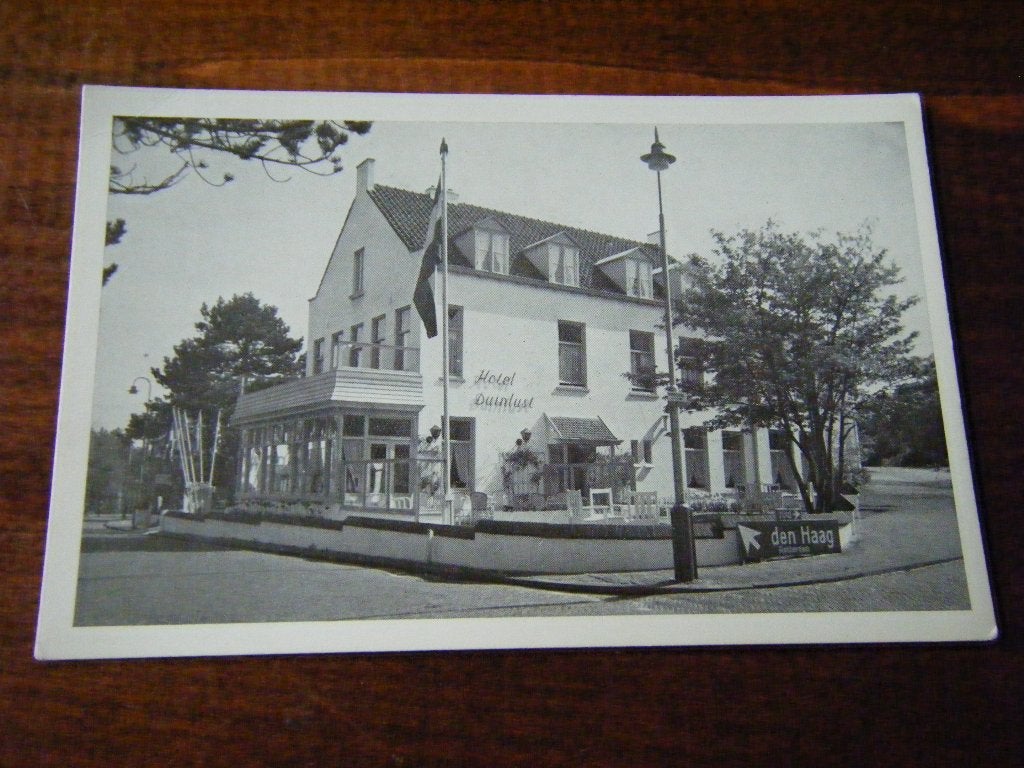 F40 - Noordwijk - Hotel Duinlust - Mooi/Oud, Ophalen of Verzenden, 1940 tot 1960, Zuid-Holland