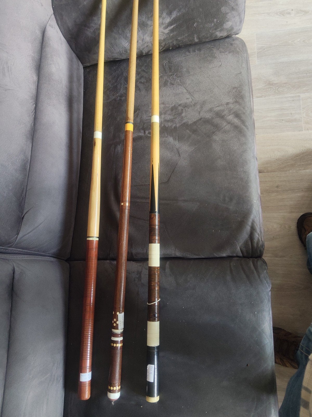 biljart keu 3x, Ophalen, Gebruikt, Keu of Ballen