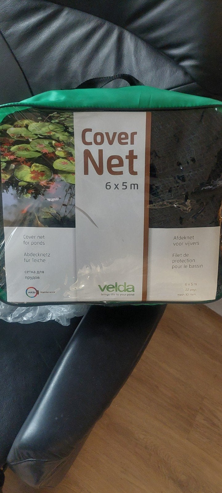 Velda Vijverafdeknet 6x5m - Bescherm uw vijver, Ophalen, Nieuw