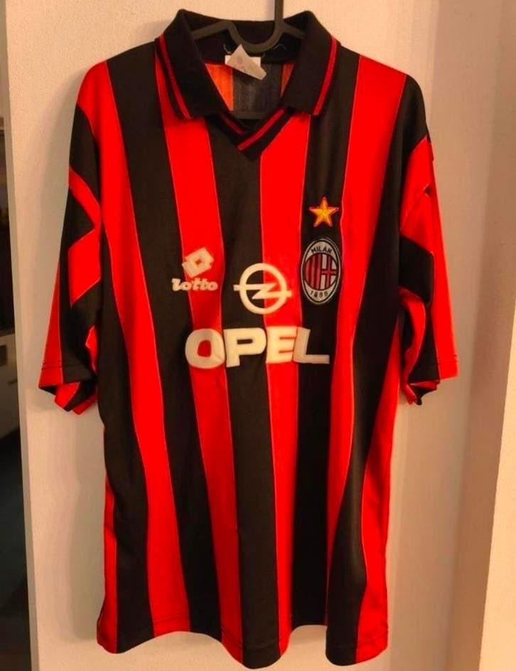 AC Milan Lotto 1994 XL authentieke, originele vintage!, Verzenden, Zo goed als nieuw, Buitenlandse clubs, Shirt