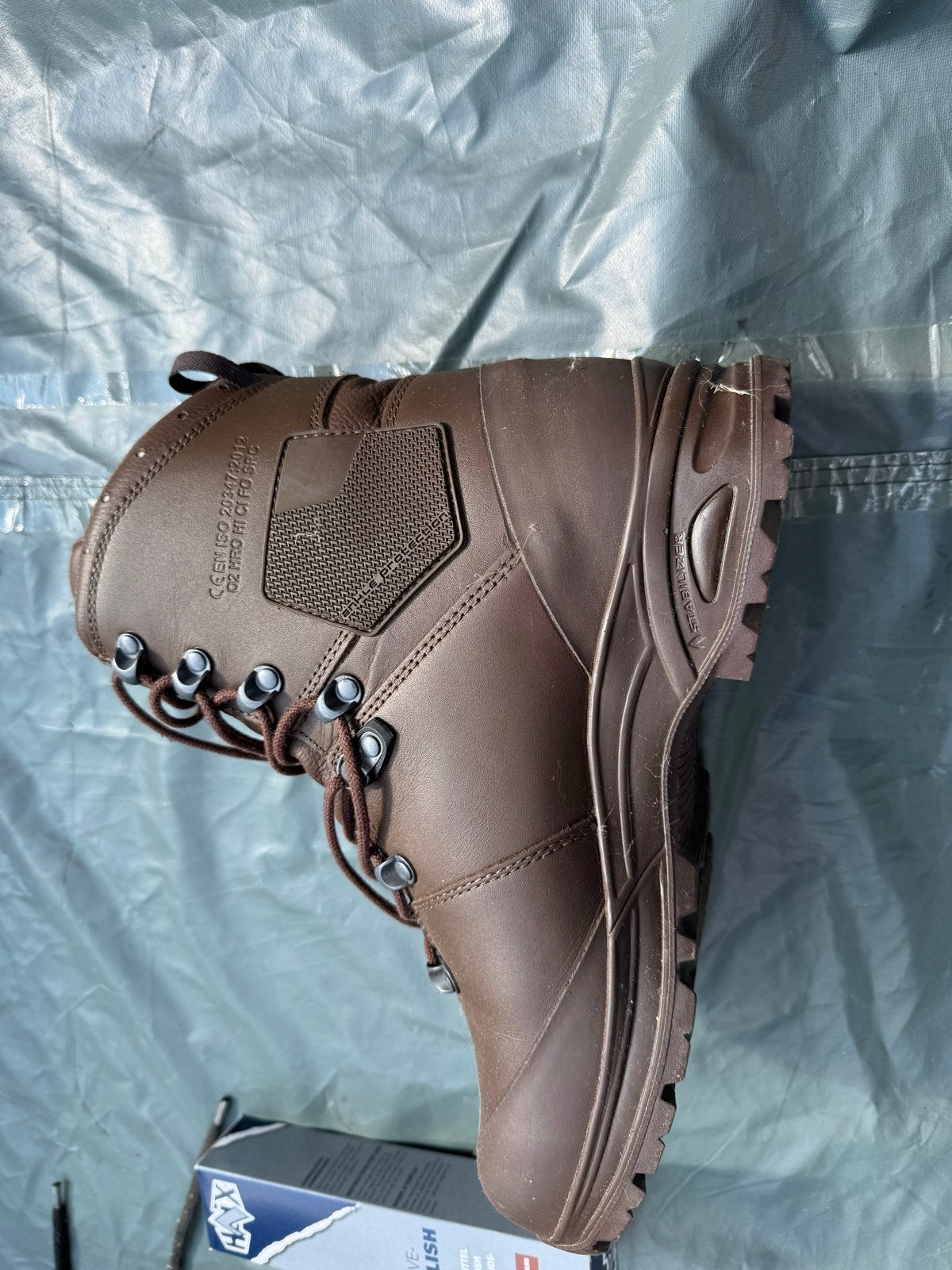 2 paar ongedragen legerschoenen maat 42.5 - 43, Ophalen, Nieuw, Schoenen