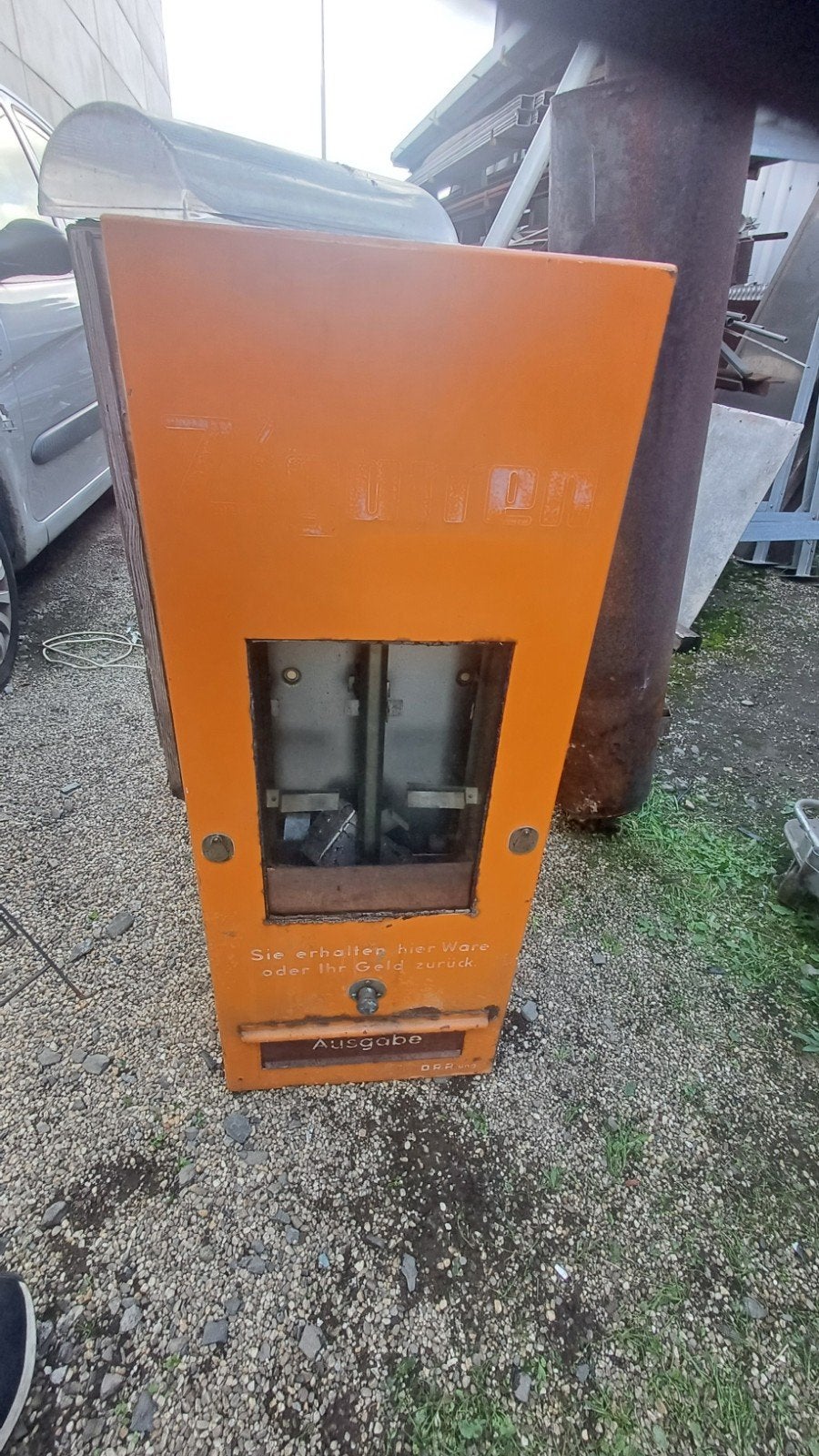 Vintage Apparatebau Schmitz Sigarettenautomaat, Verzamelen, Ophalen, Gebruikt