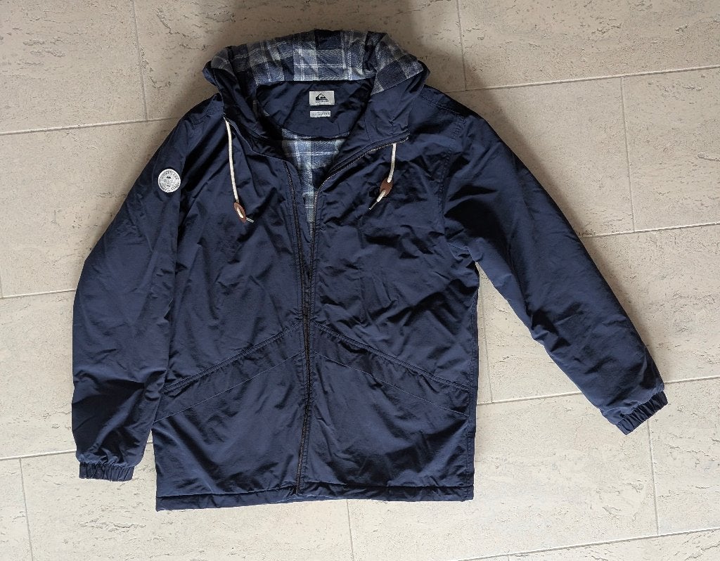 Heren winter jack, Maat 52/54 (L), Blauw, Ophalen of Verzenden, Quicksilver