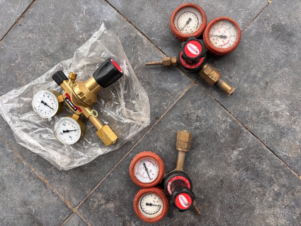 Argon/formeer meters, Ophalen of Verzenden, Zo goed als nieuw