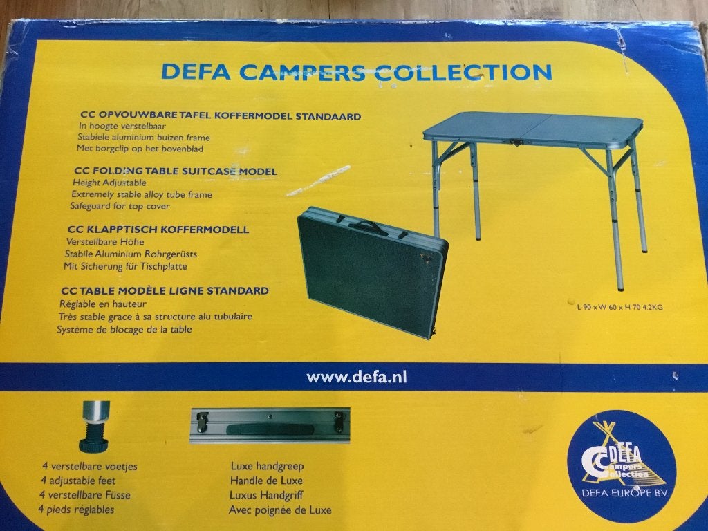 Campingtafel, Ophalen of Verzenden, Zo goed als nieuw, Campingtafel