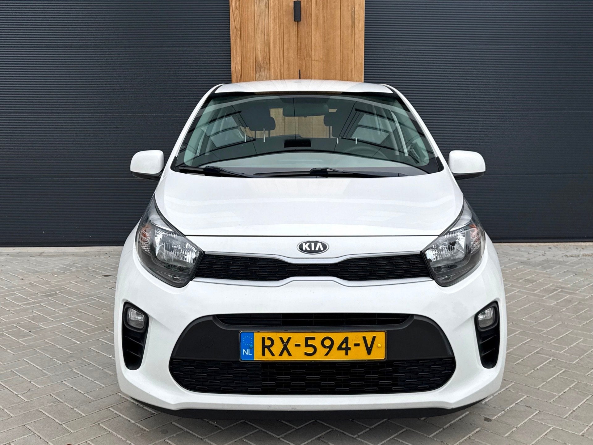 Kia Picanto 1.0 CVVT EconomyPlusLine (bj 2018) Nieuw model/A, Voorwielaandrijving, Gebruikt, 4 stoelen, Wit