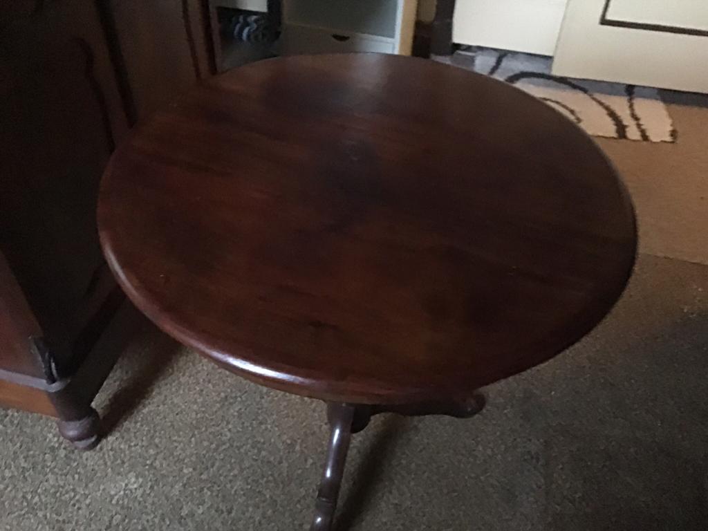 Antieke ronde tafel, Antiek en Kunst, Ophalen