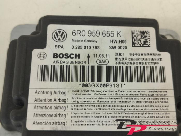 Airbag Module van een Volkswagen Polo, Gebruikt, -, Volkswagen, -