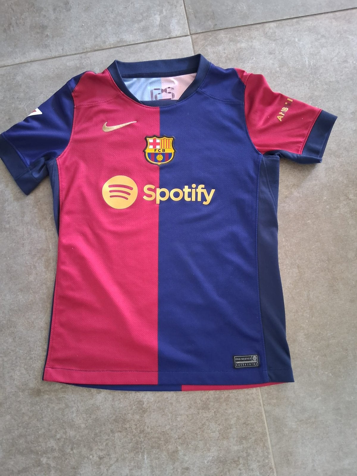 FC Barcelona shirt Frenkie de Jong, Sport en Fitness, Voetbal, Maat XS of kleiner, Ophalen, Gebruikt, Shirt