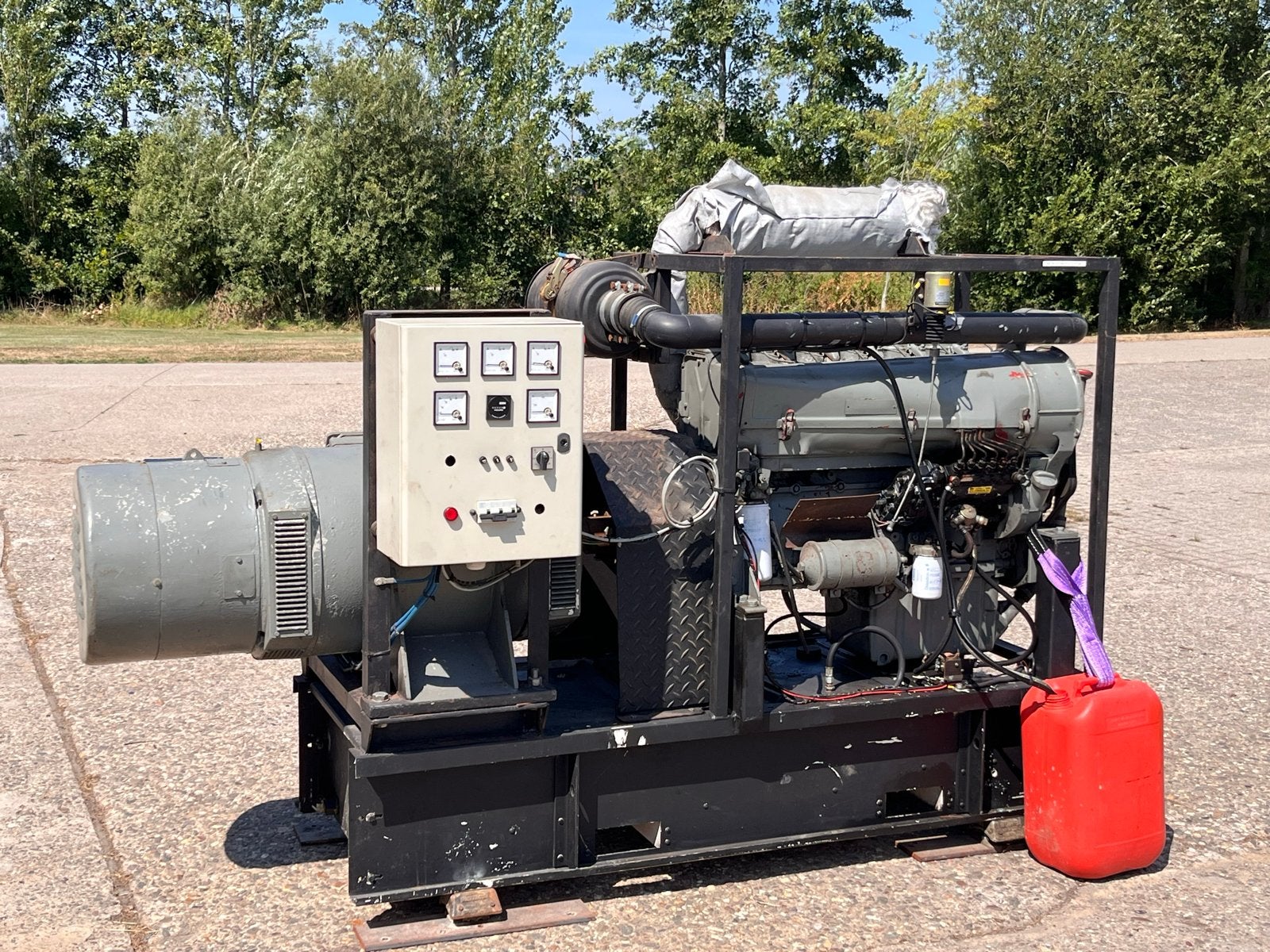 Deutz KHD F6L913 Aggregaat - 75kW / 130 PK, Ophalen