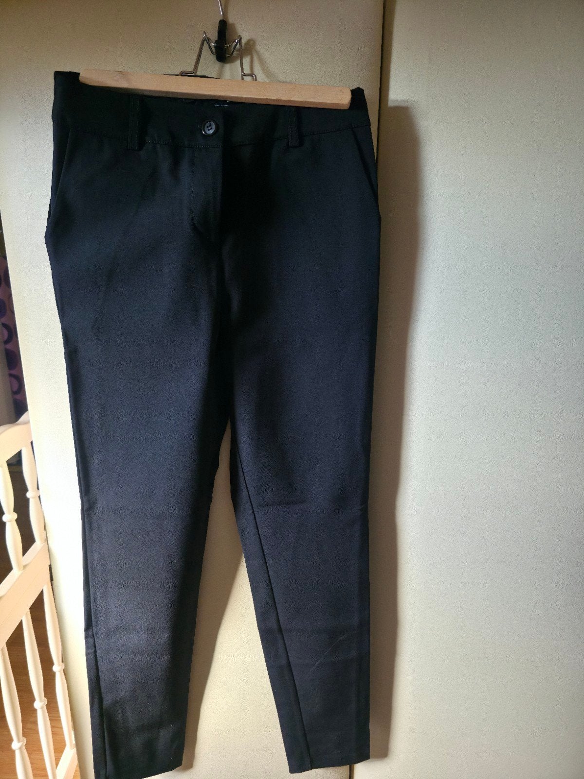 Vera Jo Amsterdam Zwarte Broek Maat S, Zwart, Ophalen of Verzenden, Zo goed als nieuw, Maat 36 (S)