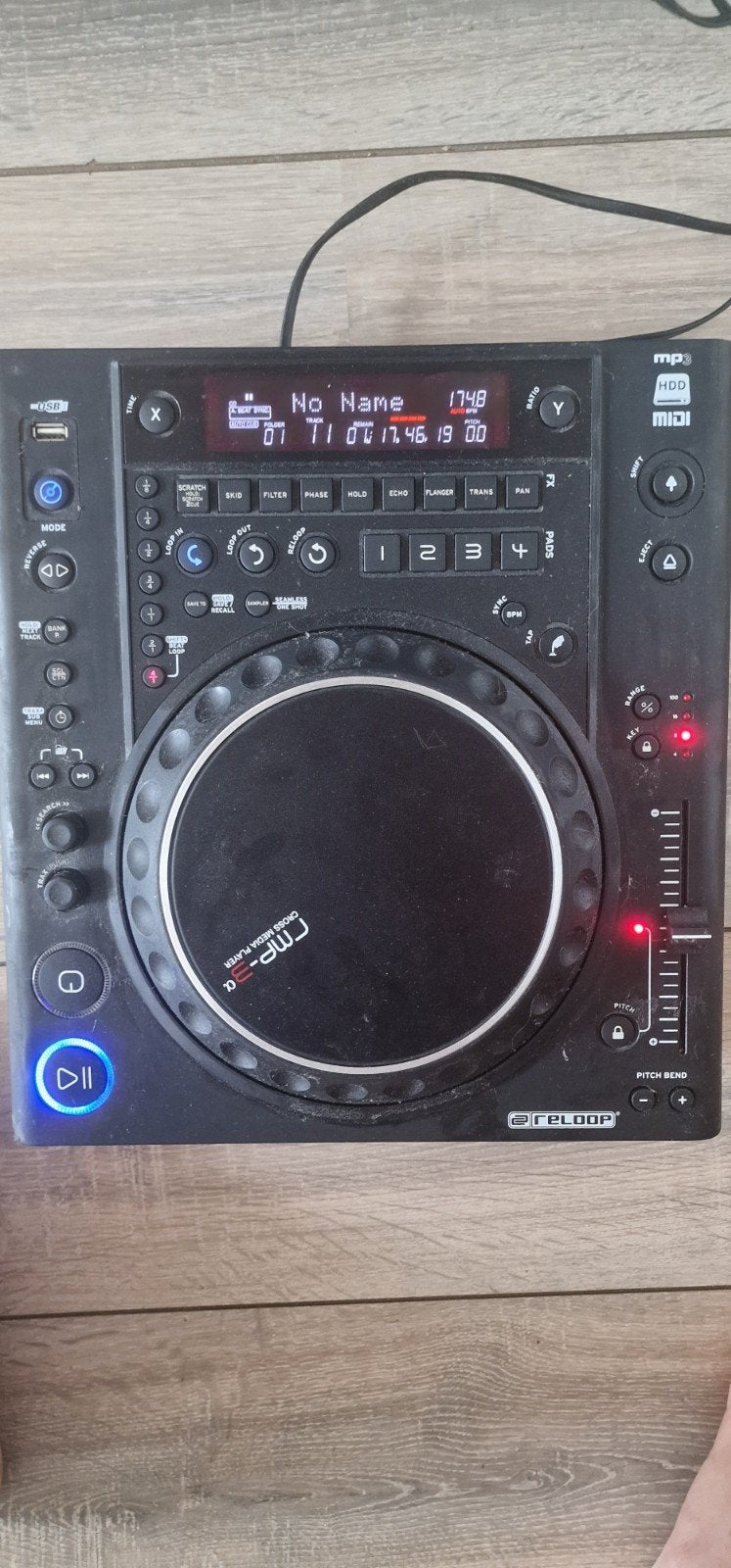 Reloop-3 a dj cd speler tabletop, Ophalen, Gebruikt, Overige merken