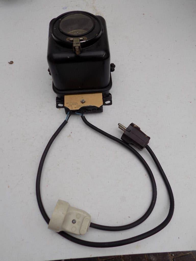 Vintage schakelklok timer, Hobby en Vrije tijd, Overige Hobby en Vrije tijd, Gebruikt, Ophalen of Verzenden