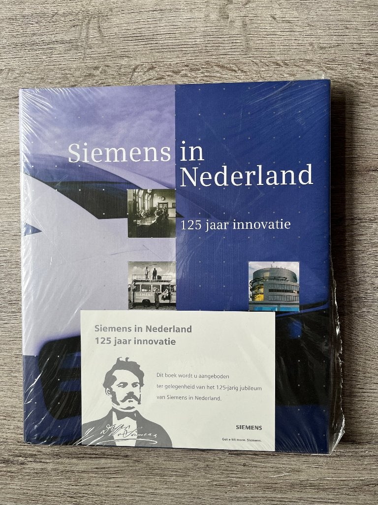 Boek Siemens in Nederland 125 jaar innovatie, Ophalen of Verzenden, 19e eeuw, Nieuw