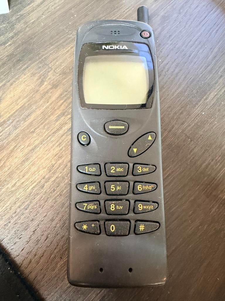 Vintage Nokia 3110 NHE-8 - Werking onbekend, Geen camera, Zwart, Fysiek toetsenbord, Ophalen of Verzenden