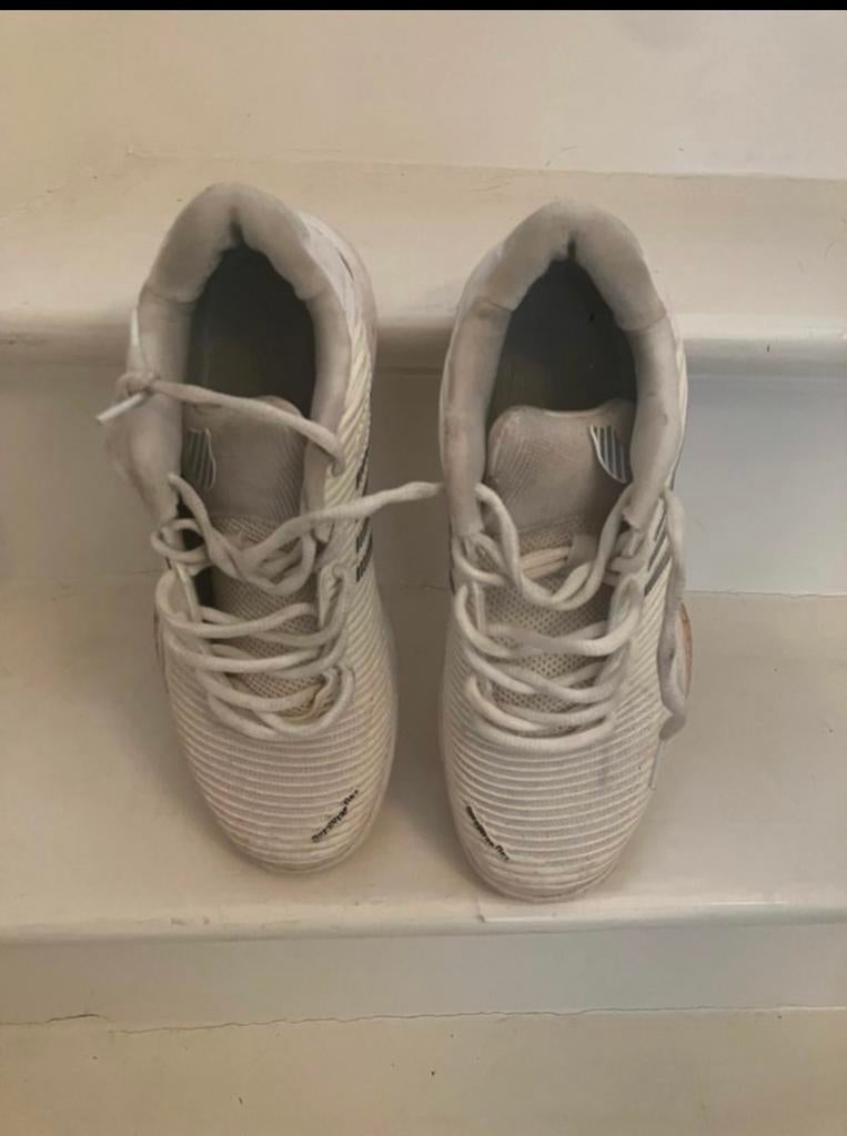 K Swiss tennisschoenen, Wit, Ophalen of Verzenden, Sneakers of Gympen, Gedragen