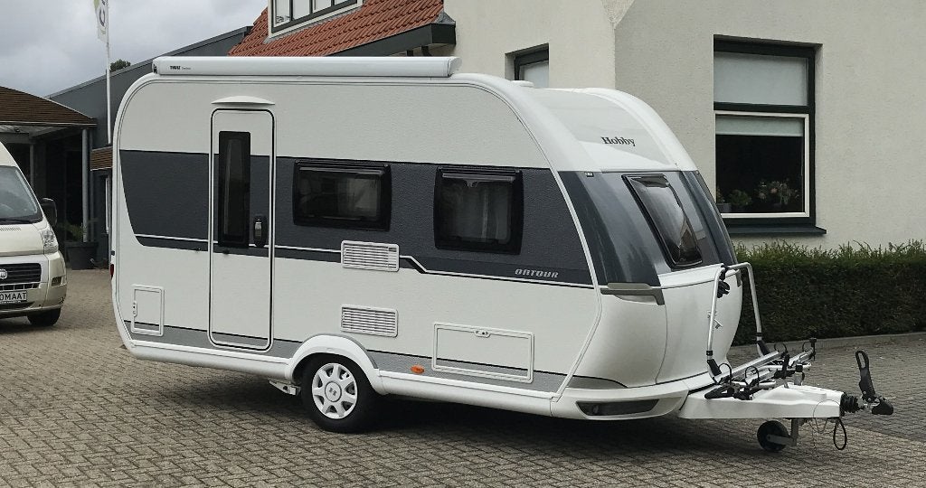 Hobby 390 SF # Veel optie's# licht gewicht # Zeer compact #, Hobby, Dwarsbed, Bedrijf, Treinzit
