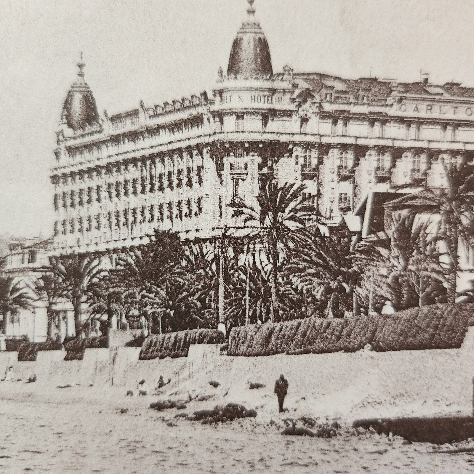 <1920 Ansichtkaart Cannes - Le Carlton Hôtel, Verzenden, Voor 1920, Ongelopen, Frankrijk