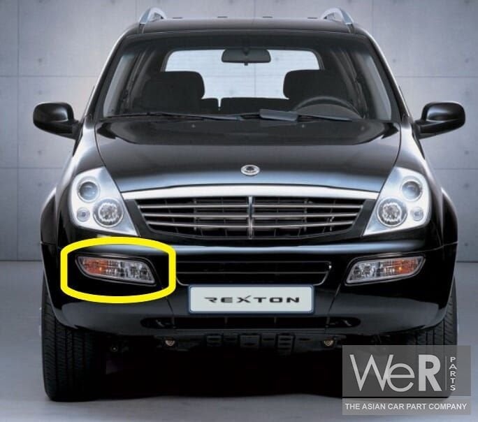 Richtingaanwijzerlamp Mistlamp rechts voor SsangYong Rexton, Auto-onderdelen, KGM Europe GmbH, Ophalen of Verzenden, Info@smotor.com
