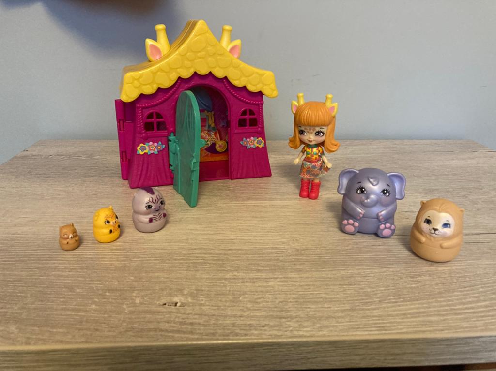 Enchantimals dierengeheimen 1, Ophalen of Verzenden, Zo goed als nieuw, Pop