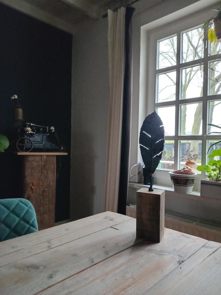 Stoere, ijzeren beeldjes voor het interieur, Metaal, 12 cm, Ophalen of Verzenden, Bruin