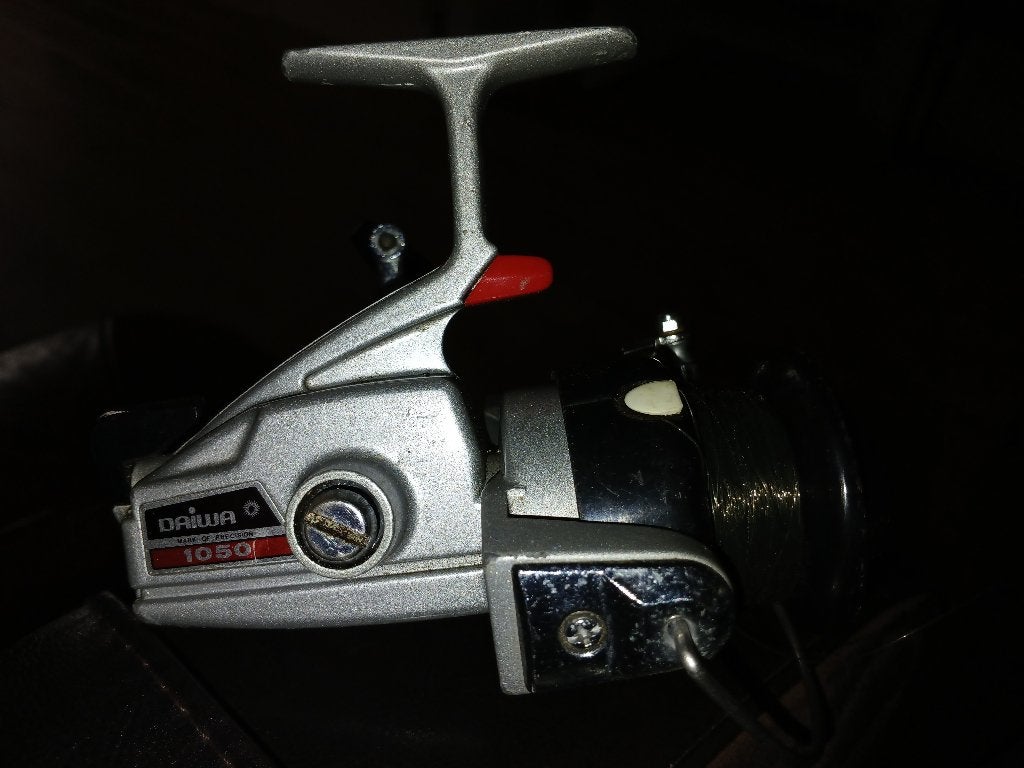 Vintage Daiwa 1050 Vismolen - Goede Staat, Ophalen of Verzenden, Zo goed als nieuw, Molen