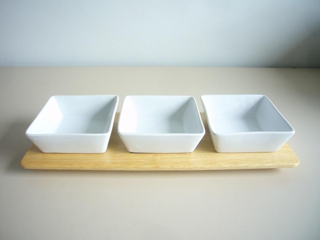 Partyset snackschaaltjes tapasschaaltjes, Nieuw, Ophalen of Verzenden, Schaal of Schalen, Effen