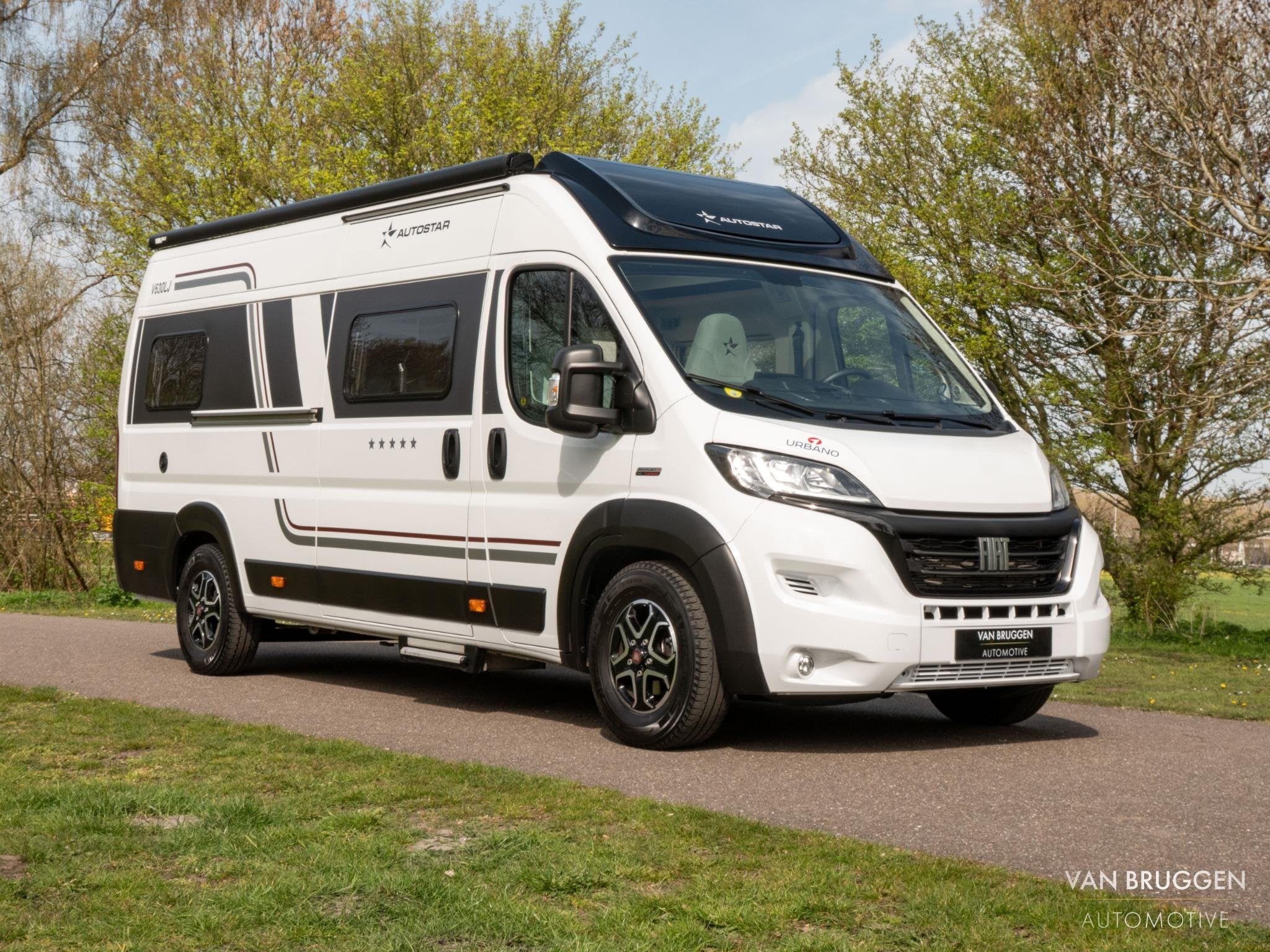Autostar Design Edition V630LJ Automaat Fiat Ducato Trekhaak, Caravans en Kamperen, Campers, Buscamper of Camperbus, Bedrijf, Diesel