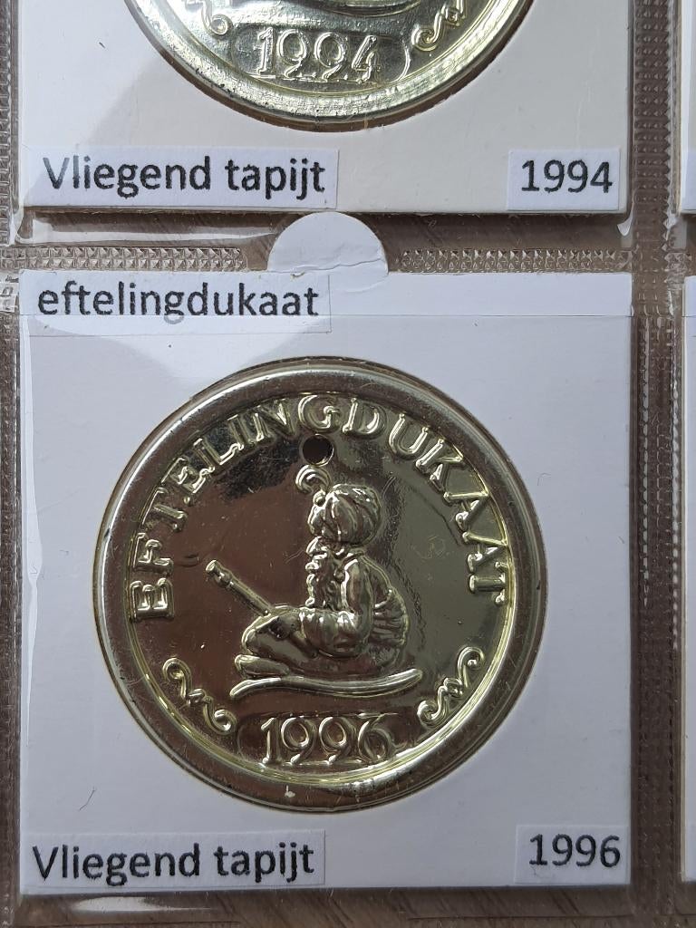 Efteling dukaat ezeltje strekje 1996, Ophalen of Verzenden, Zo goed als nieuw, Overige typen