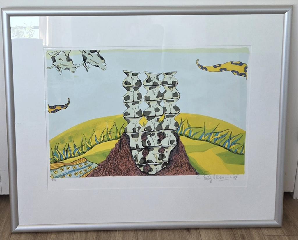 Originele zeefdruk Patty Harpenau - Beperkte oplage, Antiek en Kunst, Ophalen
