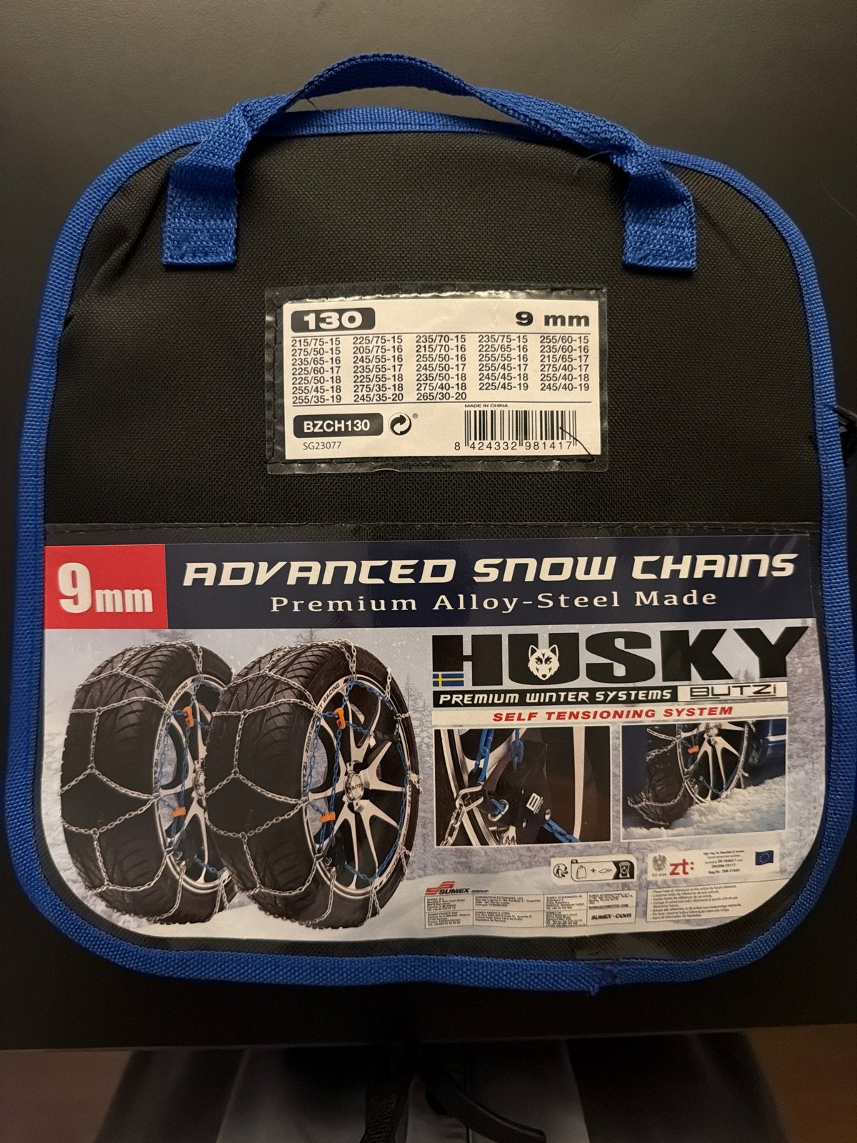 NIEUW Husky Advanced Sneeuwkettingen 9mm - Maat 130, Ophalen of Verzenden, Nieuw