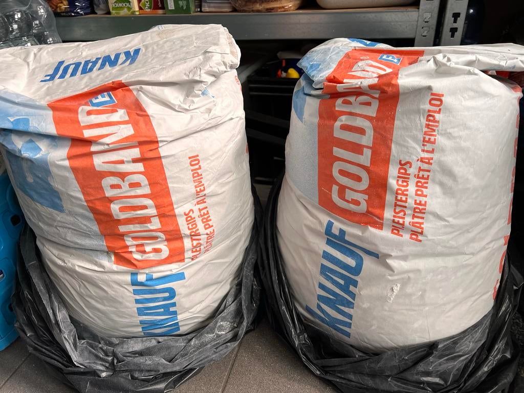 Knauf Goldband Pleistergips 2x 25 kg, Ophalen, Nieuw, Overige typen