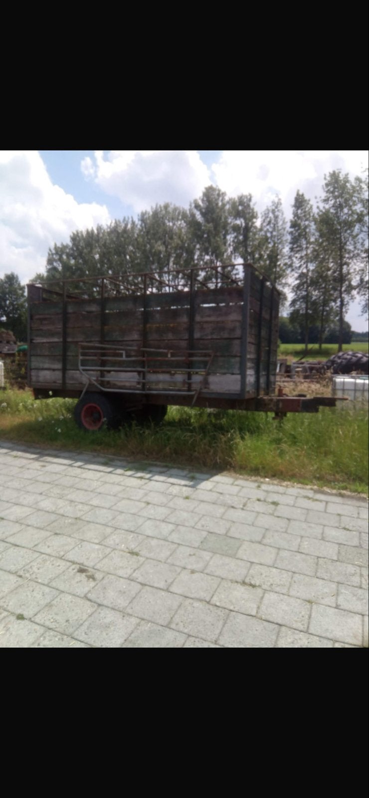 Veewagen - Ideaal voor veevervoer, Zakelijke goederen, Ophalen