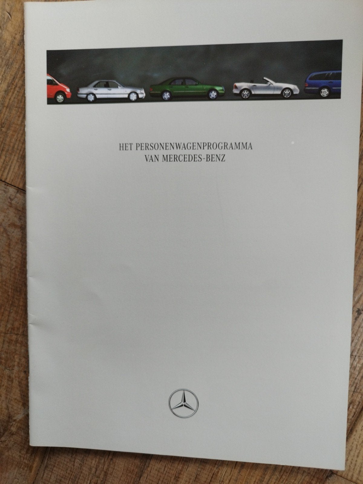 Mercedes-Benz Personenwagenprogramma 1996 - Brochure, Zo goed als nieuw, Mercedes-Benz, Mercedes, Ophalen of Verzenden