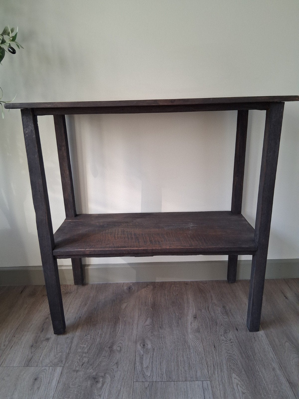 Mooie geloogde sidetable en stoere accessoires, Ophalen of Verzenden, Zo goed als nieuw