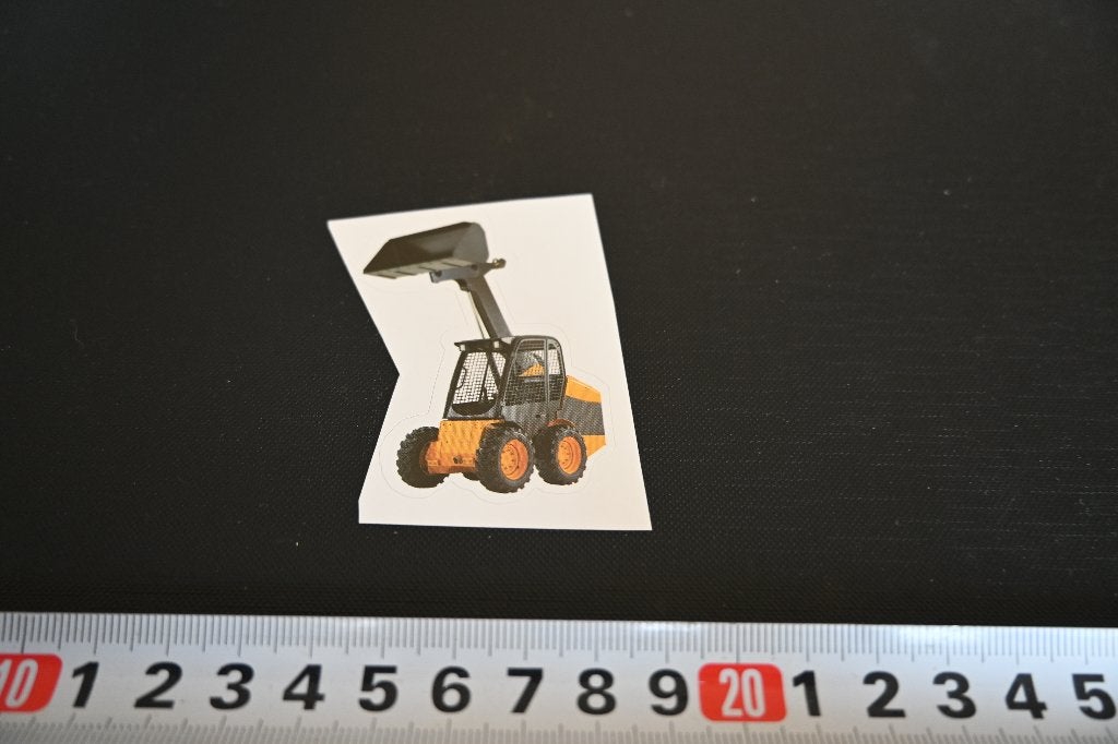 sticker weg wegenbouw machine truck trekker etc 3290, Ophalen of Verzenden, Zo goed als nieuw