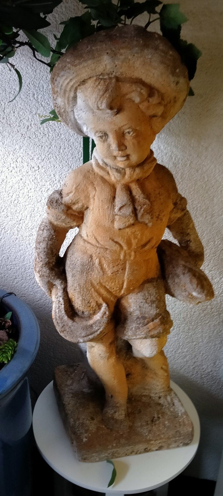 antiek /oud tuinbeeld, Ophalen
