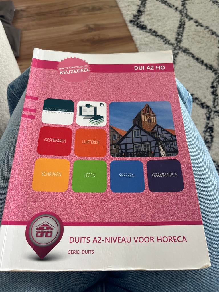 Duits A2 Horeca: Gesprekken, Luisteren, Schrijven, Lezen, Sp, Ophalen of Verzenden, Zo goed als nieuw, Overige niveaus