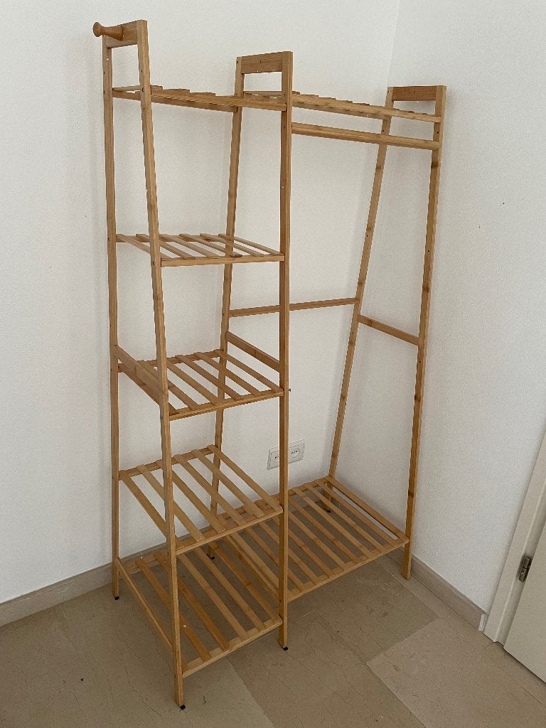 Kledingrek, Ophalen, Nieuw
