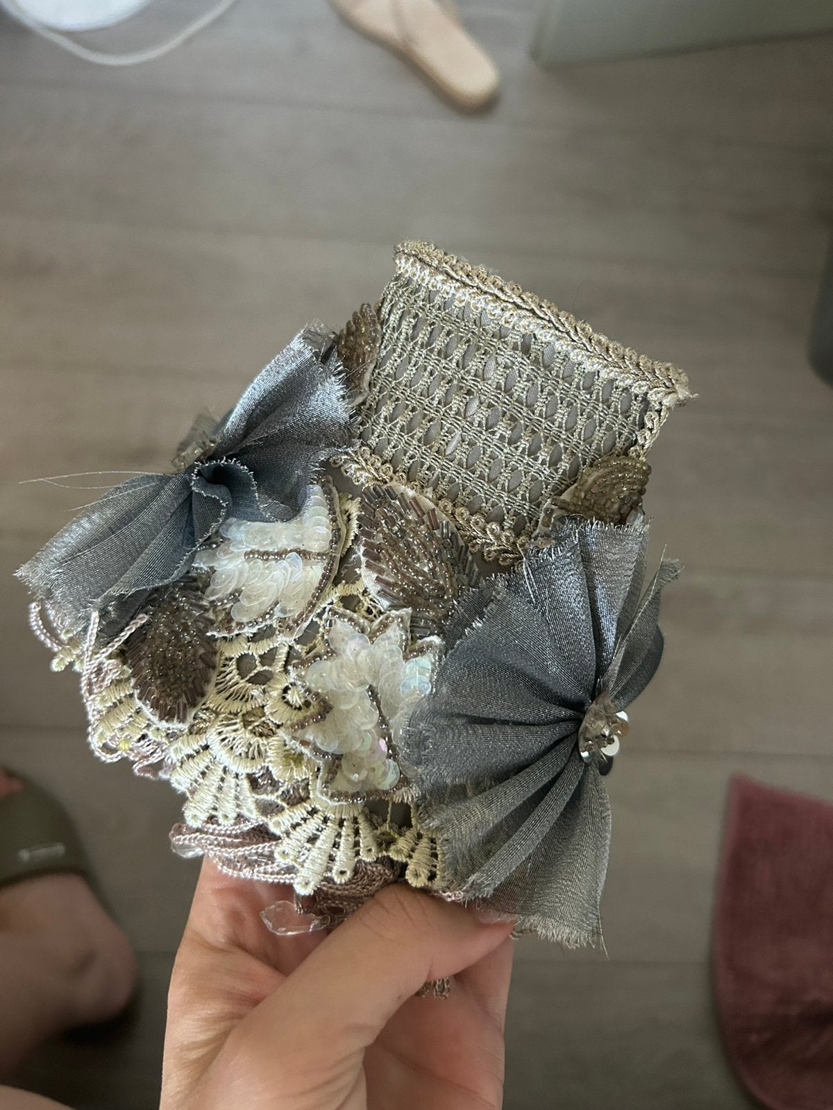 Vintage lampenkapje, Ophalen, Gebruikt