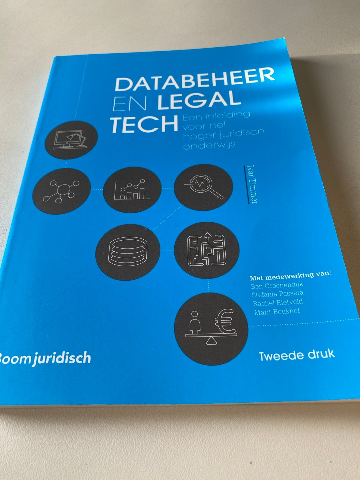 Databeheer en Legal Tech - Hoger Juridisch Onderwijs, Boeken, Ophalen of Verzenden, Gamma, Zo goed als nieuw, HBO