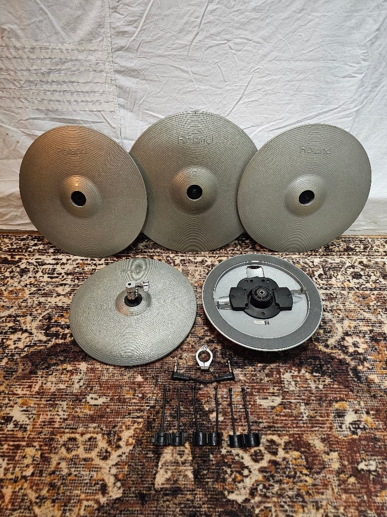 Roland CY Silver Cymbals | 2x CY14 | CY15 | VH-12 | B-STOCK, Drums of Percussie, Ophalen of Verzenden, Roland, Info@roland.com