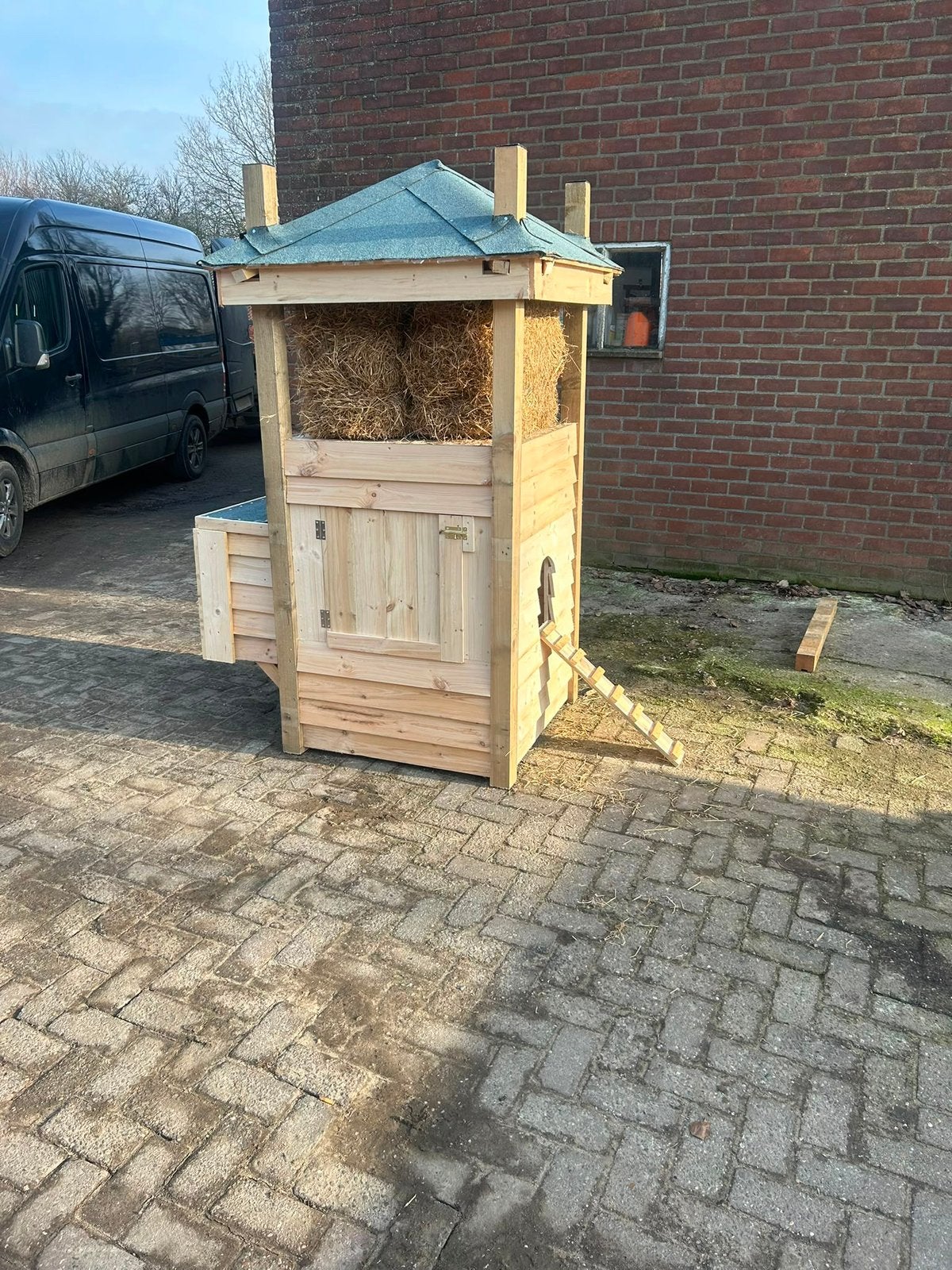 Kippenhok landelijk hooiberg, Ophalen, Zo goed als nieuw, Overige typen