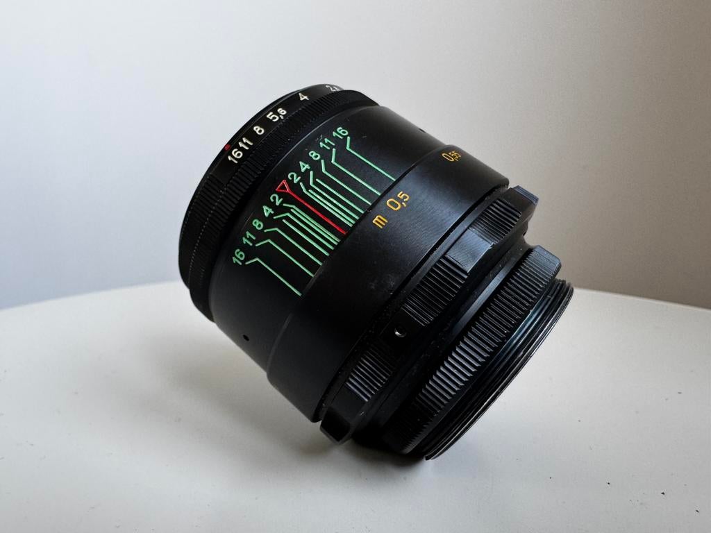 Vintage Zenit Helios-44-2 | M42 mount, Audio, Tv en Foto, Fotografie | Lenzen en Objectieven, Ophalen of Verzenden, Gebruikt, Standaardlens
