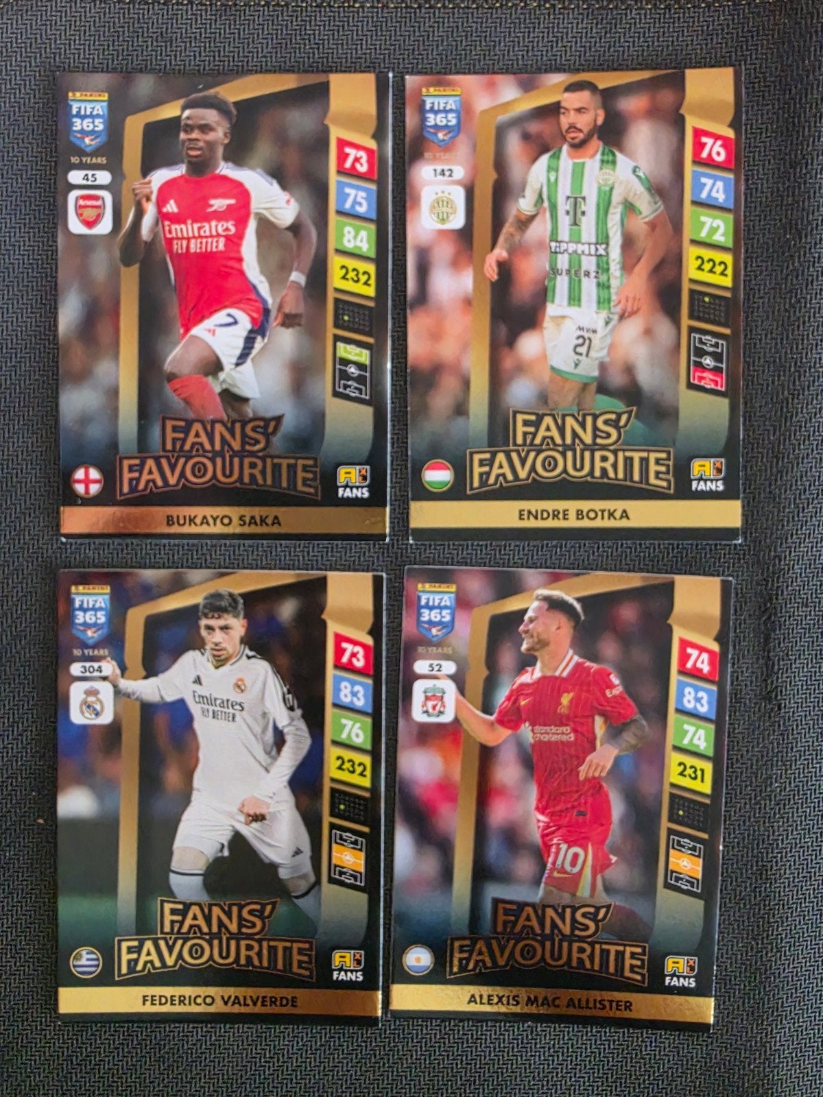 FIFA 365 Fans' Favourite, Ophalen of Verzenden, Zo goed als nieuw, Buitenlandse clubs, Spelerskaart