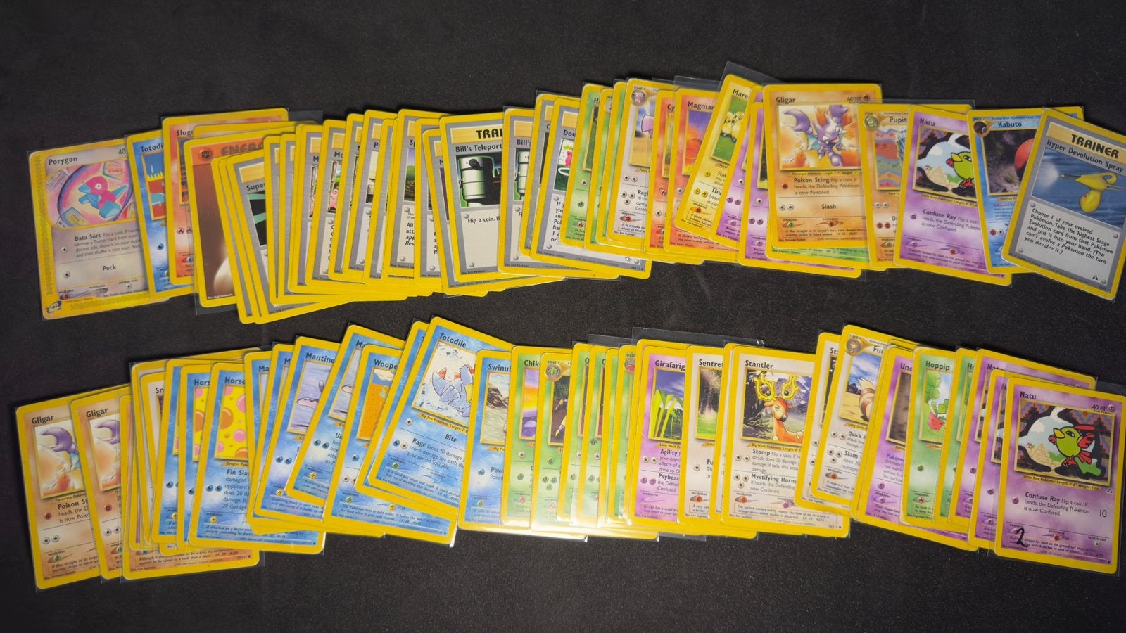 Vintage Pokemon Neo-era bulk, Ophalen of Verzenden, Gebruikt, Meerdere kaarten