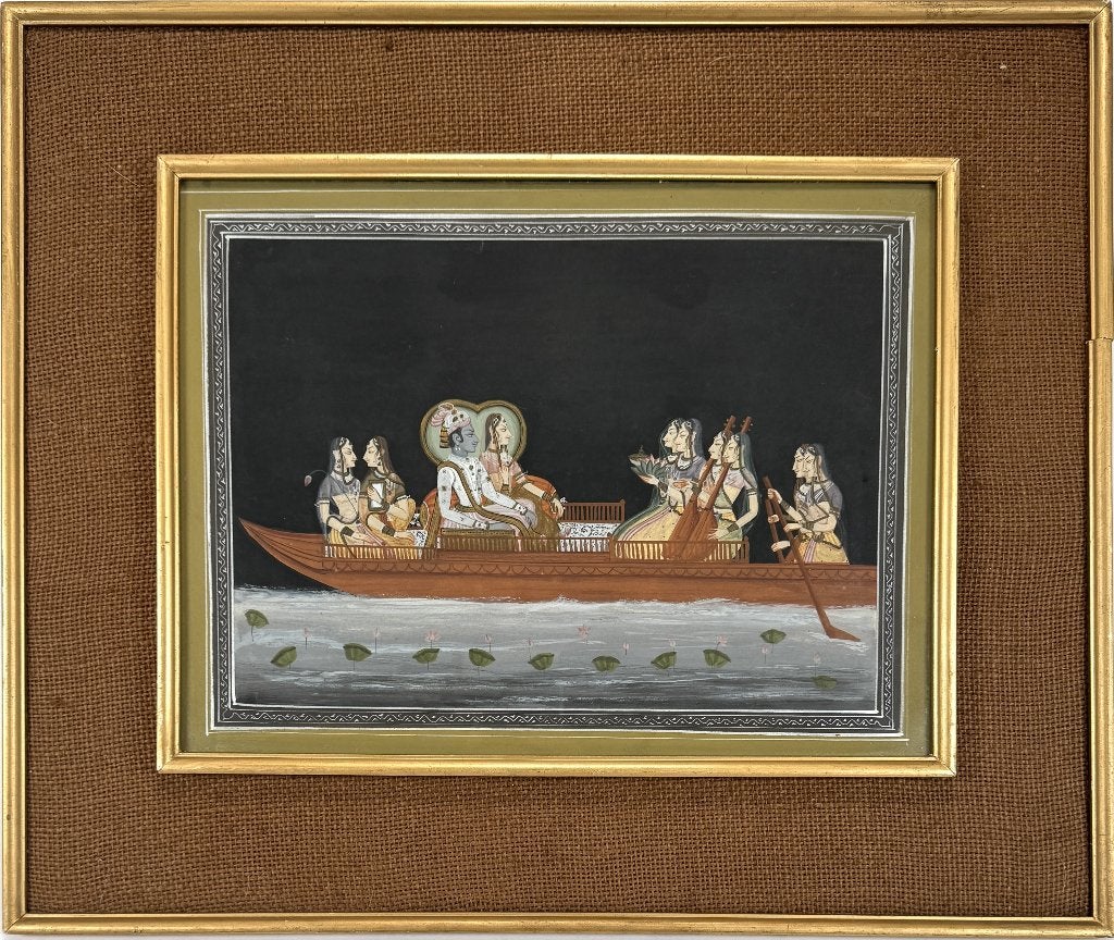 765. Miniatuurschilderij, India, 20e eeuw, Ophalen of Verzenden